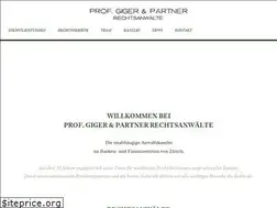 Sites similar to gigerpartnerlaw.ch