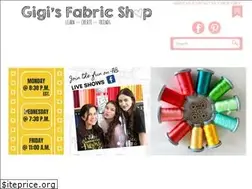 Sites similar to gigisfabricshop.com