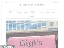 Sites similar to gigishair.com