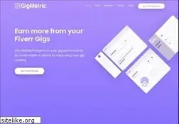 Sites similar to gigmetric.com