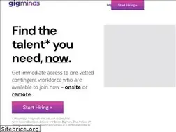 Sites similar to gigminds.com