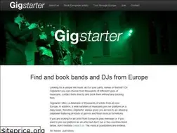 Sites similar to gigstarter.eu