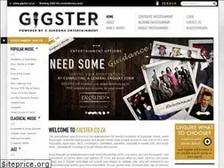 Sites similar to gigster.co.za
