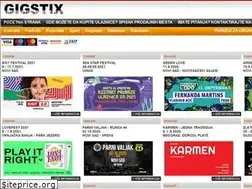 Sites similar to gigstix.com