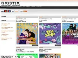 Sites similar to gigstix.me