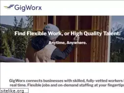 Sites similar to gigworx.com