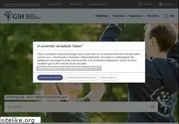 Sites similar to gih.se
