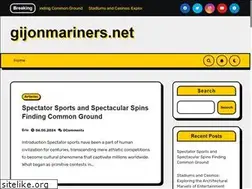 Sites similar to gijonmariners.net