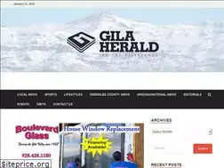 Sites similar to gilaherald.com