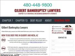 Sites similar to gilbertbankruptcylawyers.com