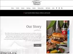 Sites similar to gilberthouserestaurant.com