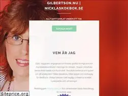 Sites similar to gilbertson.nu
