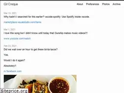 Sites similar to gilcreque.blog