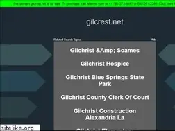 Sites similar to gilcrest.net