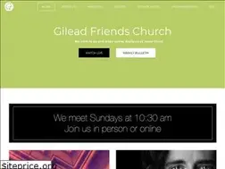 Sites similar to gileadfriendschurch.org