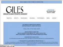 Sites similar to gilesplasticsurgery.com