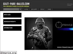Sites similar to gilet-pare-balles.com