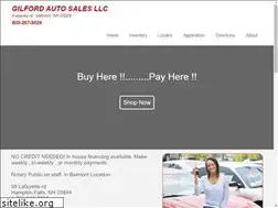 Sites similar to gilfordautosales.com
