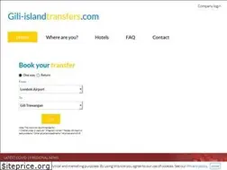 Sites similar to gili-islandtransfers.com