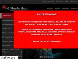 Sites similar to gilibertohnos.com.ar
