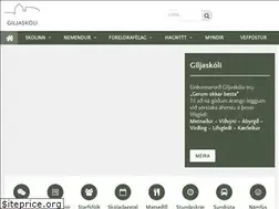 Sites similar to giljaskoli.is