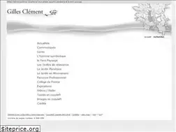 Sites similar to gillesclement.com