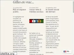 Sites similar to gillesenvrac.ca
