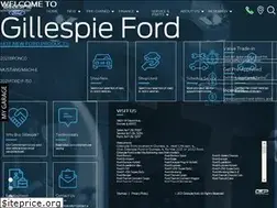 Sites similar to gillespieford.com