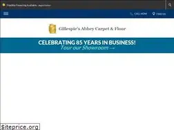 Sites similar to gillespiesabbeycarpet.com