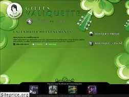 Sites similar to gillesvaliquette.com