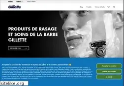 Sites similar to gillette.fr
