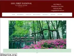 Sites similar to gillfirstnational.com
