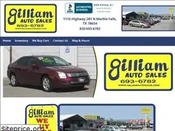 Sites similar to gilliamautosales.com