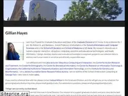 Sites similar to gillianhayes.com