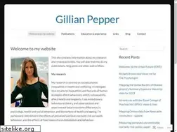 Sites similar to gillianpepper.com
