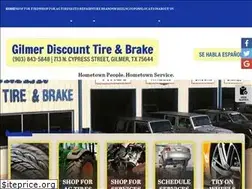 Sites similar to gilmerdiscounttireandbrake.com