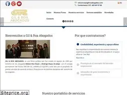 Sites similar to gilroaabogados.com