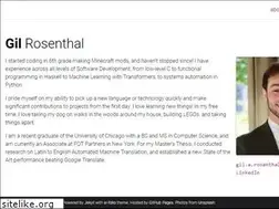 Sites similar to gilrosenthal.com