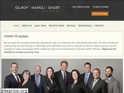 Sites similar to gilroynapolishort.com