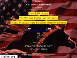 Sites similar to gilsboots.com