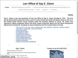 Sites similar to gilsonlaw.com