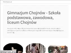 Sites similar to gim1chojnow.pl