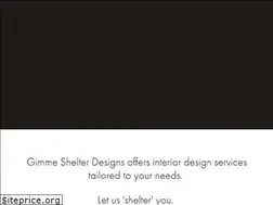 Sites similar to gimmeshelterdesigns.com