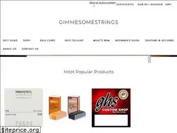 Sites similar to gimmesomestrings.com