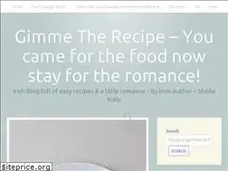 Sites similar to gimmetherecipe.com