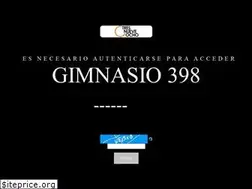 Sites similar to gimnasio398.com