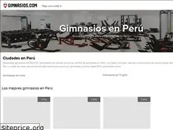 Sites similar to gimnasios.com.pe