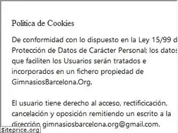 Sites similar to gimnasiosbarcelona.org