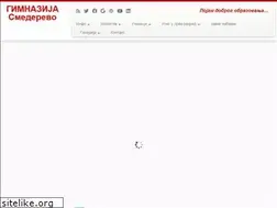Sites similar to gimnazijasd.edu.rs