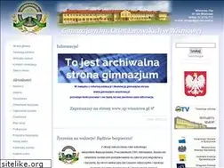 Sites similar to gimnazjum-wisniowa.pl